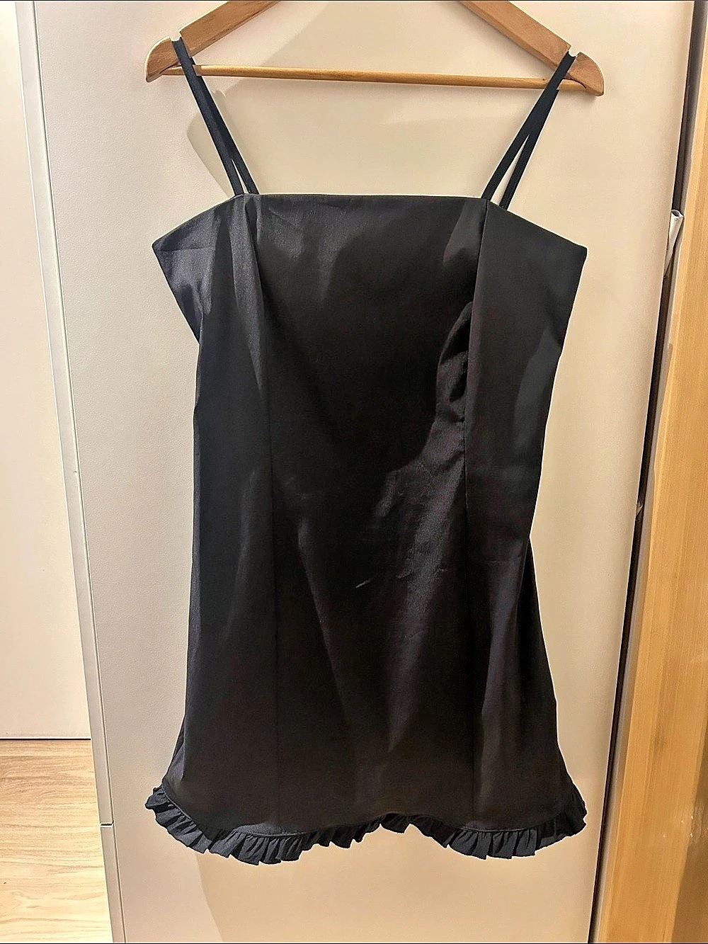 Vintage Smart Set Black Mini Dress Size 13